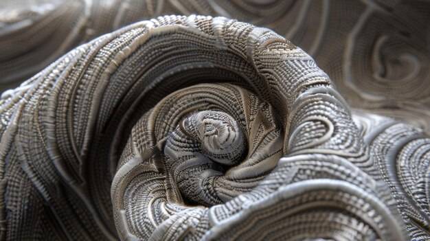 Tkanina artystyczna jak płaskorzeźba w nowoczesnych wnętrzach