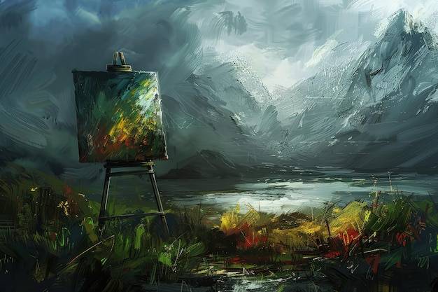 Kto malował pejzaże i jakie techniki wykorzystywał?